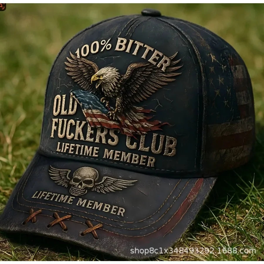 2025 New Print Washed Cotton Baseball Cap for Men Women Vintage Casual Peaked Caps Outdoor Running Sun Hat Adjustable Soft Top