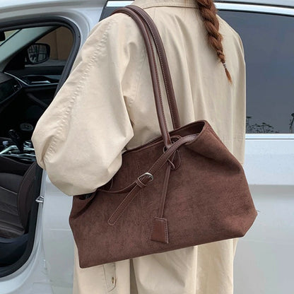 Women's PU Leather Shoulder Bag 2026 Winter New Fashion Retro Underarm Bag Luxury Brand Designer Handbags and Purses Tote Bags
