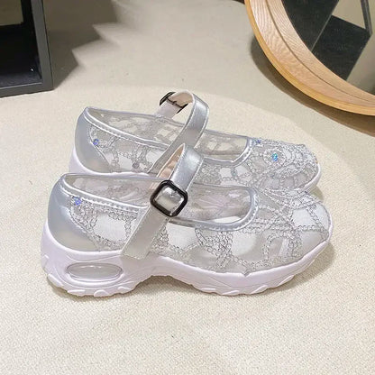Mesh Breathable Sports Shoes for Women Casual New Arrival 2025 Designer Luxury Stylish Korean Deals Offers Trends Woman Footwear
