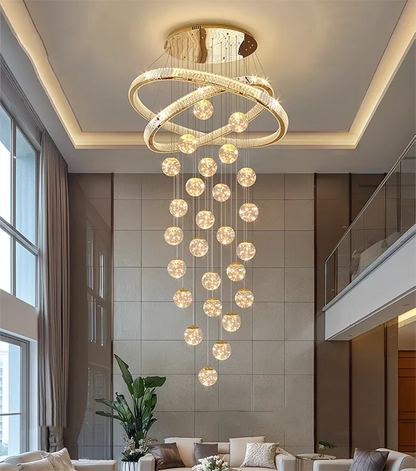 Home decorationPendant lights, luxury crystal living room chandelier, bedroom Pendant lamp, ceiling light, indoor lighting