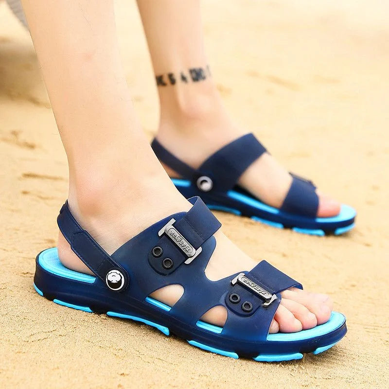 Marlisasa Men Casual High Quality Light Weigh Pvc Flip Flops Male Leisure White Beach Home Flip Flops Chanclas De Hombres F5753b