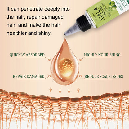 Hair Essential Oil Keep Smoothing Repair Damaged Nourishes Dryness Promote Regrowth Scalp Treatment Prevent Loss Hair Care Serum