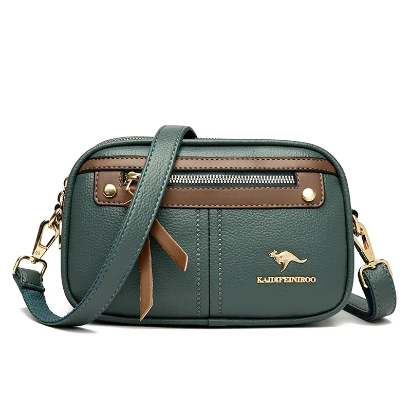 Genuine  3 Layers Luxury Designer Purses and Handbags Women Bag High Quality Leather Shoulder Sac  Bags for Women 2024Sac A Main