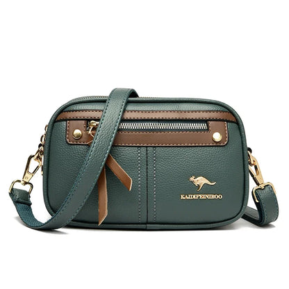 Genuine  3 Layers Luxury Designer Purses and Handbags Women Bag High Quality Leather Shoulder Sac  Bags for Women 2024Sac A Main