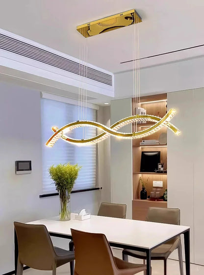 home decorationPendant lights, luxury crystal living room chandelier, dining room Pendant lamp, ceiling light, indoor lighting