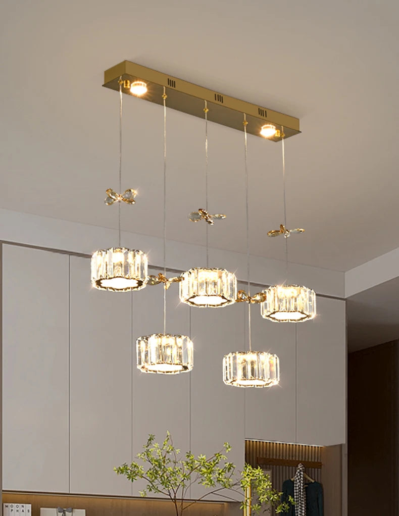 Modern Home Decor LED Lights Pendant Light Lamps for Living Room LED Chandeliers for Dining Room Hanging Light Indoor Lighting