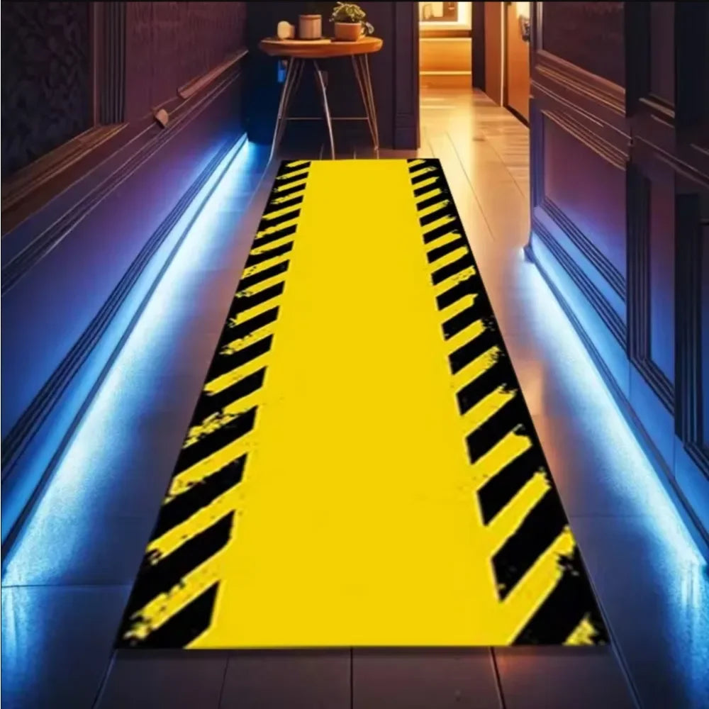 Funny Motorcycle Mat and Carpet Anti Slip Easy Clean Durable Carpet Perfect for Home Kitchen Corridor or Vacation Rugs Carpet