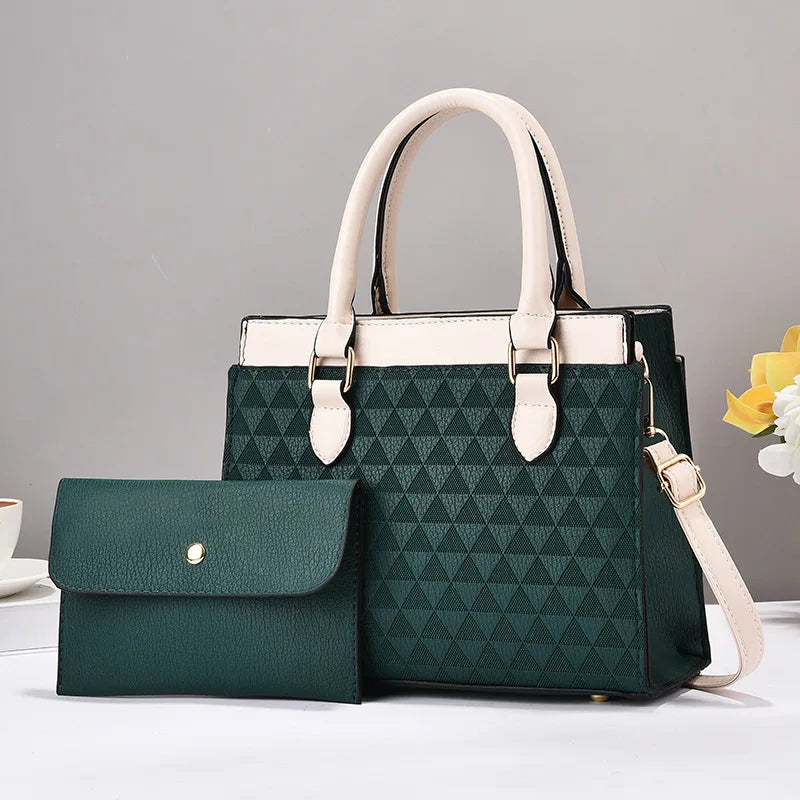 Elegant Women Shoulder Bag PU Leather Ladies Messenger Bag Fashion Single Totes Bag Korean Luxury Lady Handbags Bolsa Feminina