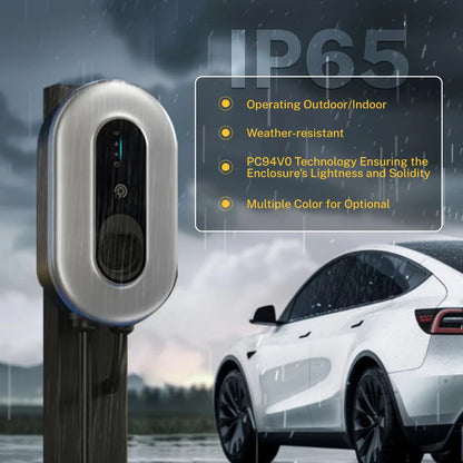 New Commercial Wall-mounted EV Charger Station SAE J1772 Type1 11.5kW Home Fast Charging TUV CE Certified