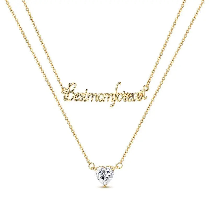 Luxury Necklace 925 Silver Original Sterling Zircon Dragonfly Butterfly Firefly Star Moon Chain Link For Women Wedding Jewelry