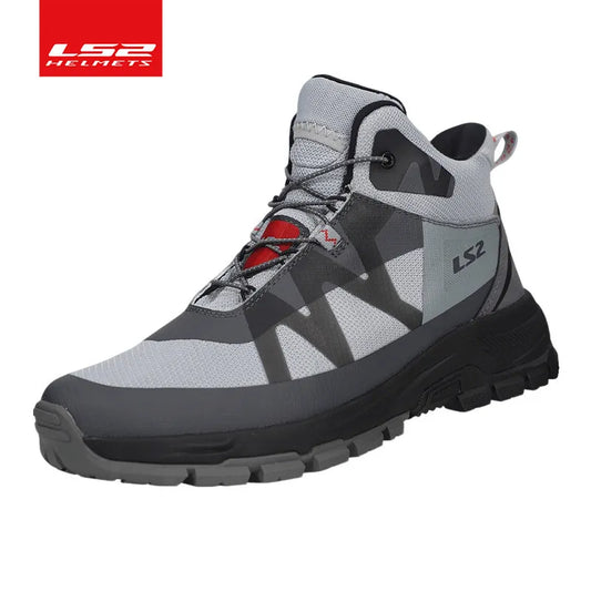 LS2 Torrent MBW017 Motorcycle Riding Shoes Waterproof Breathable Zapatillas de Moto Non Slip Casual All Season Wearproof Durable