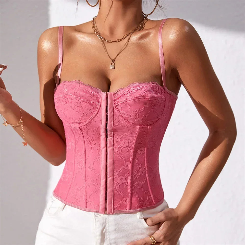 Sexy Summer Cropped Shirt Women Corset Camis Club Shaper Ladies Crop Tops Ropa Blusas Tank Top Woman Clothing Camiseta Mujer