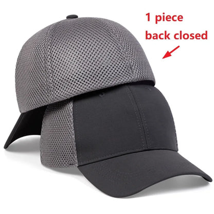 Back Closed Baseball Caps Full Closure Snapback Hats Hip Hop Hat for Men Women58-60cm Dad Hats Cap Kids Adults