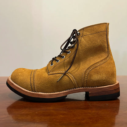 AN2 Rock Can Roll Super Quality Handmade Goodyear Welted Skill Italian Cowhide Suede Boot Custom Made Available
