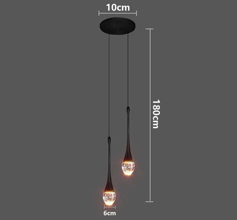 1 PC Modern home decor led lights Bedroom lamp bedside pendant light lamps led Chandeliers hanging light indoor lighting