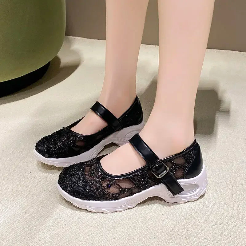 Mesh Breathable Sports Shoes for Women Casual New Arrival 2025 Designer Luxury Stylish Korean Deals Offers Trends Woman Footwear