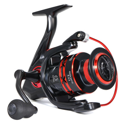 Sougayilang Spinning Fishing Reel 1000-7000 Series 5.2:1 Gear Ratio Aluminum Spool Ultra Smooth Reel Max Drag 20kg Fishing Tool