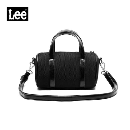 LEE Mini Classics Black Ladies Handbag Shoulder Bag Women Oxford Leather Strap Casual Small Travel Crossbody Bag Phone Pack