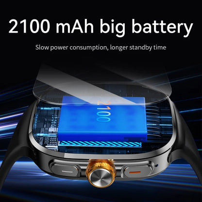 32GB+1024GB 5G LTE Smartwatch Android 10.0 2.4-inch AMOLED Display Smart Watch With 800W Pull-out Camera Sim Card Slot GPS WIFI