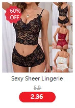 Sexy Lingerie Pornos Suit Corset Bandage Push Up Lace Bra Tops Panties Underwear Set Sleepwear Pajamas Erotic Costume Intimates