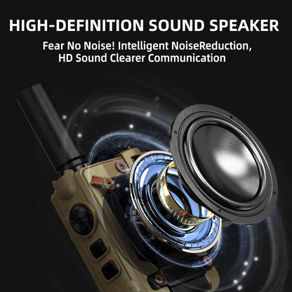 OMIZN Walkie Talkies Rechargeable Network Radio Long Range 4G Radios Mode Analog Portable Walkie Talkie Hiking and Camping M8
