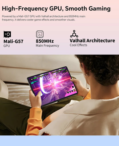 Teclast P50T Android 16 Tablets PC 90Hz 11 inch TDDI UNISOC T7250 Octa Core 3GB RAM+13GB Expansion 128GB ROM 8000mAh GPS Tablet