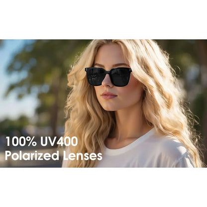 Magnetic Interchangeable Lenses Smart Audio Glasses Built-in Speakers Clear Phone Call Bluetooth Glasses Small but Powerful