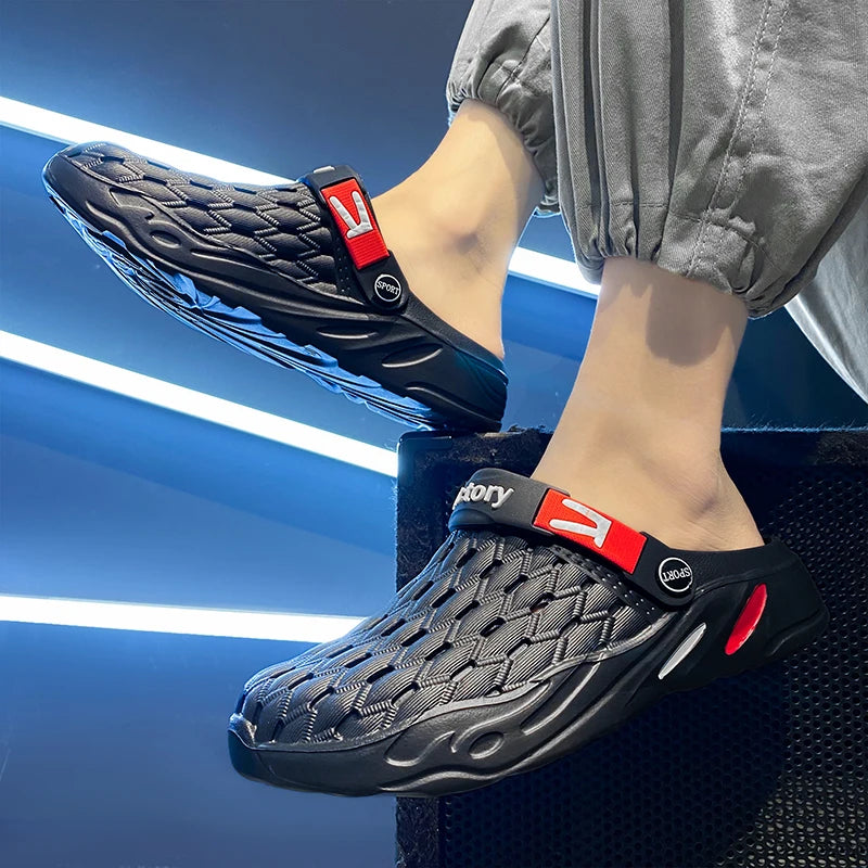 Dropship Men's Sandals Outdoor Slippers Beach Comfortable Slides Thick Soft Clogs Water Shoes Men Casual Shoes Men Beach Sandals