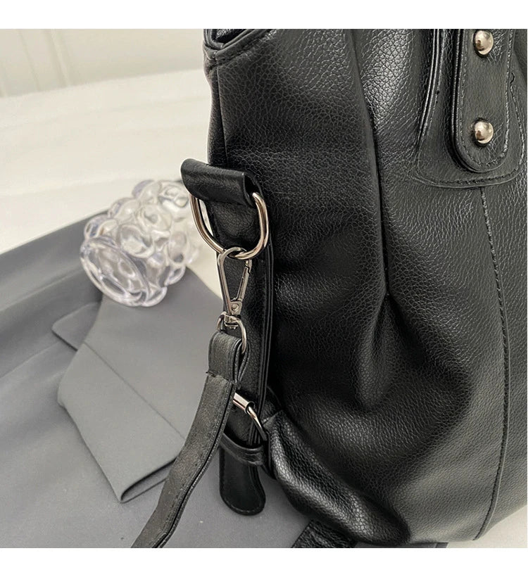 Female Hobo Handbag Large Capacity Shoulder Bags Big Stylsih Tote Bag Ladies Soft Leather Hobos Messenger Bags Women Сумочки