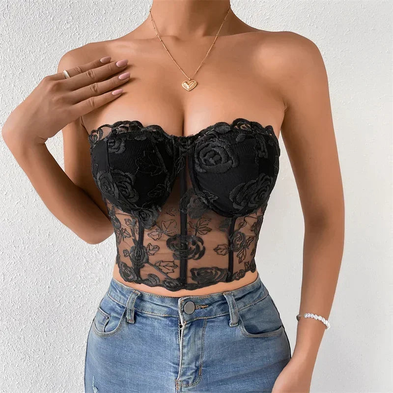 Sexy Summer Cropped Shirt Women Corset Camis Club Shaper Ladies Crop Tops Ropa Blusas Tank Top Woman Clothing Camiseta Mujer