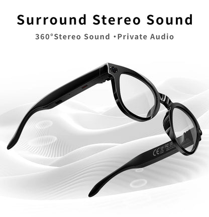 2026 New AI Smart Glasses with Video Camera Outdoor Sunglasses Wi-Fi Transfer BT Calling Audio Record Smart Wearable Headset