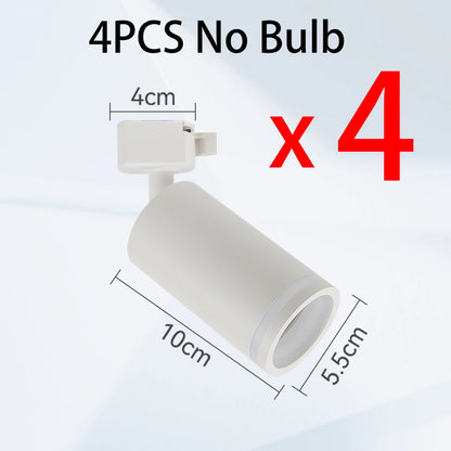 Track Light Modern Led Ceiling Lamp 110V 220V Spots To Ceiling Lighting Gu10 Led Lights Spotlights led ceiling Kitchen Lighting