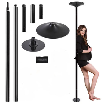 Spinning Static Portable Removable Stripper Dance Pole Kit Club Home 2026
