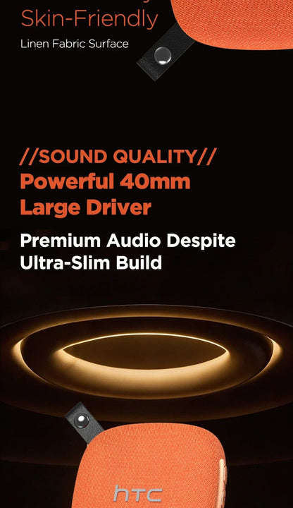 HTC WS01 Pillow Speaker Bluetooth Long Battery Built-in White Noise Sound Ultra-Thin Wireless Portable Speaker For Side Sleeper