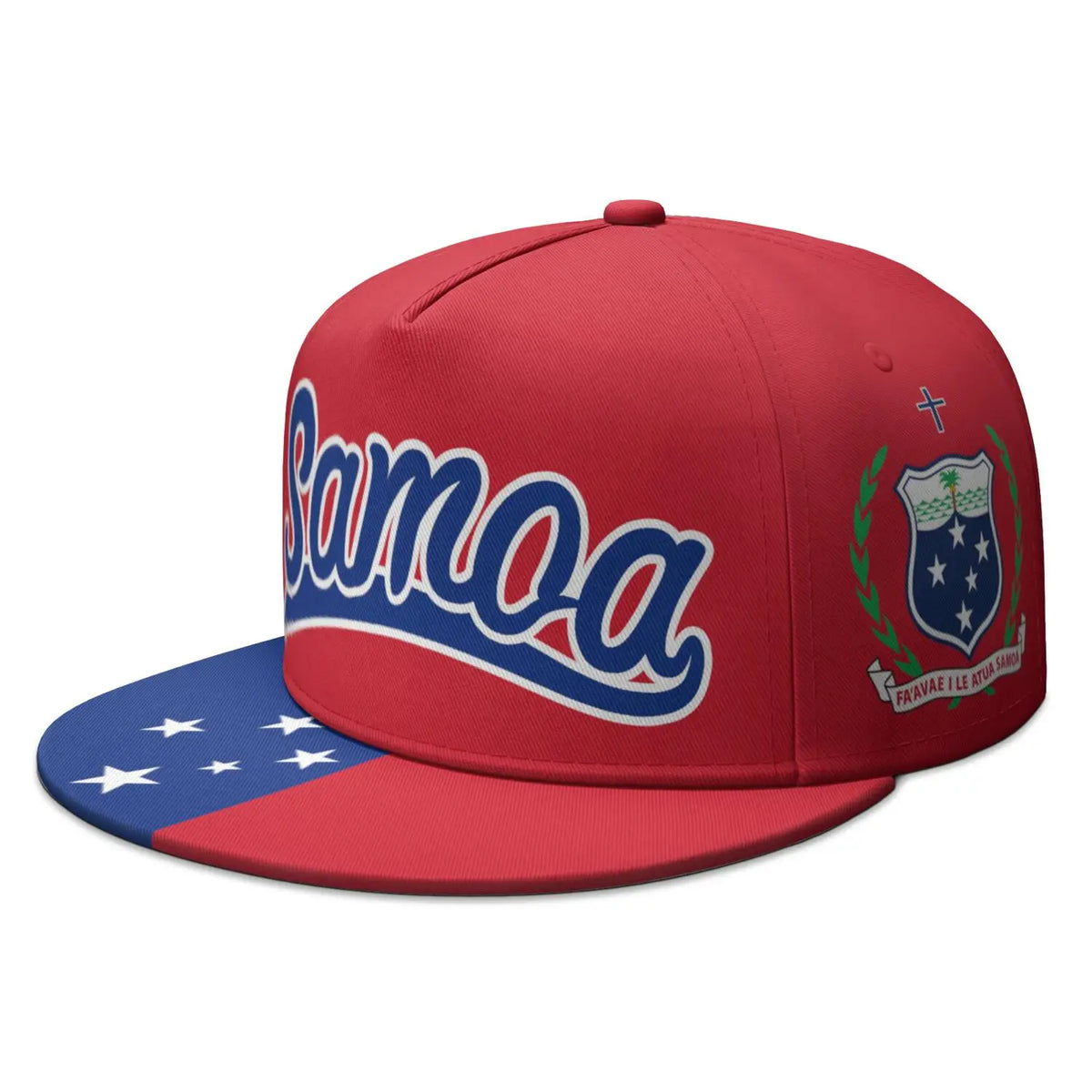Samoa Baseball Caps Custom Made Name Team Logo Flat Brimmed Hat Wsm Country Travel West Nation Respirant Samoan Flag Headgear