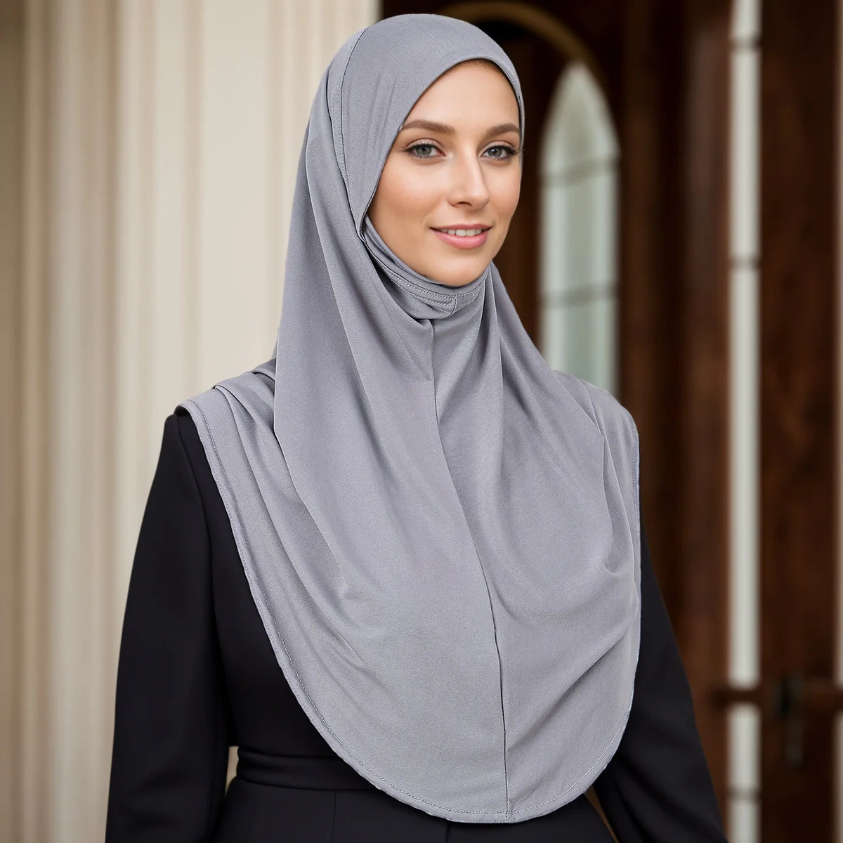 Muslim Islamic Jersey Modal Hijab Scarf Instant Hijabs Headscarfs For Women Long Scarves Head Wrap Shawl Bonnet Hijabe Femme
