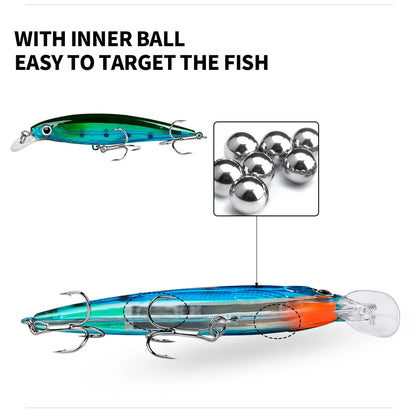 11CM Luya Bait Mino 13.4G 10-color bait fishing gear store DW1199