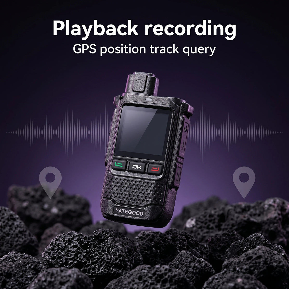 Profissional  3G 4G Walkie Talkie Global 5000KM GPS Network Poc Radio 100KM