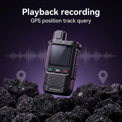 Profissional  3G 4G Walkie Talkie Global 5000KM GPS Network Poc Radio 100KM