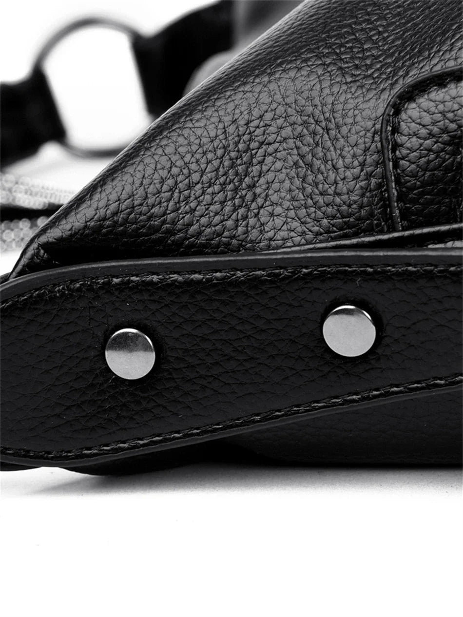2024 Women High Quality Leather Shoulder Bag Top-handle Bags Casual Large Capacity Messenger Bags Luxury Designe Ladies Handbags
