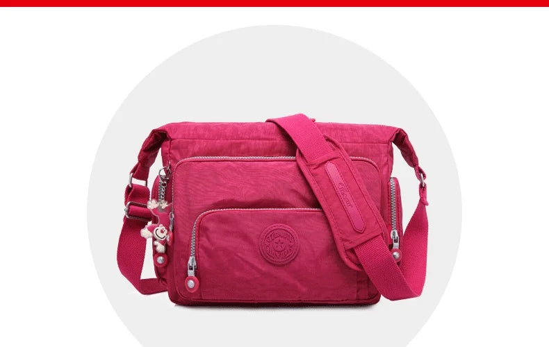 TEGAOTE Messenger Bags Women Crossbody Shoulder Bag Lady Bolsa Feminina Mujer Large Solid Beach Travel Bag Female Zipper 2024