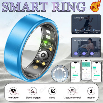 2026 Smart Ring New Technology free gifts Couple Ring for Women Men  Waterproof Sport Rings Heart Rate Pressure Monitor All Size