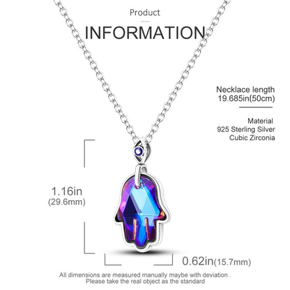 925 Sterling Silver Luminous Firefly Heart Shaped Zircon Pendant Necklace For Women Fashion Anniversary Birthday Jewelry Gifts