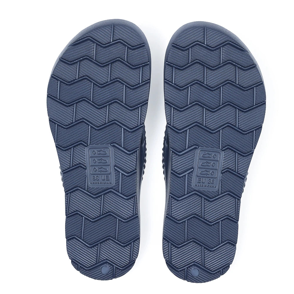 Asgard Summer Flip Flops Comfort Non-slip Flat Rubber Sandals With Stretchable Strap Unisex Cozy Casual  Beach Vacation Slippers