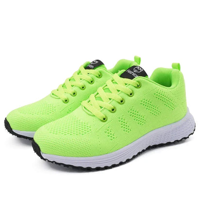 Women Shoes Luxury Brand Casuall Sneakers Shoe Summer Woman Running Shoe Breathable Comfortable Fashion Walking Lace Up Sneakers