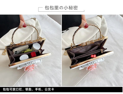 Luxury Angel Female Handbags Fashion Pearl Women Bag Cross Body Brand Leather Women Shoulder Bag Ladies Hand Bags