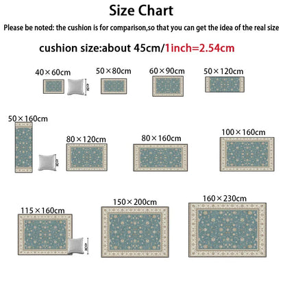 Multicolour Abstract Carpet Living Room Sofa Area Easy Clean Rugs Non-slip Bedroom Decoration Cloakroom Floor Mat Customizable