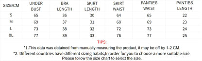 Halloween Lingeries Sexy Hot Snow White Princess Cosplay Bra Thong Skirt 3PC Leg Circles Dopamine Roleplay Costume