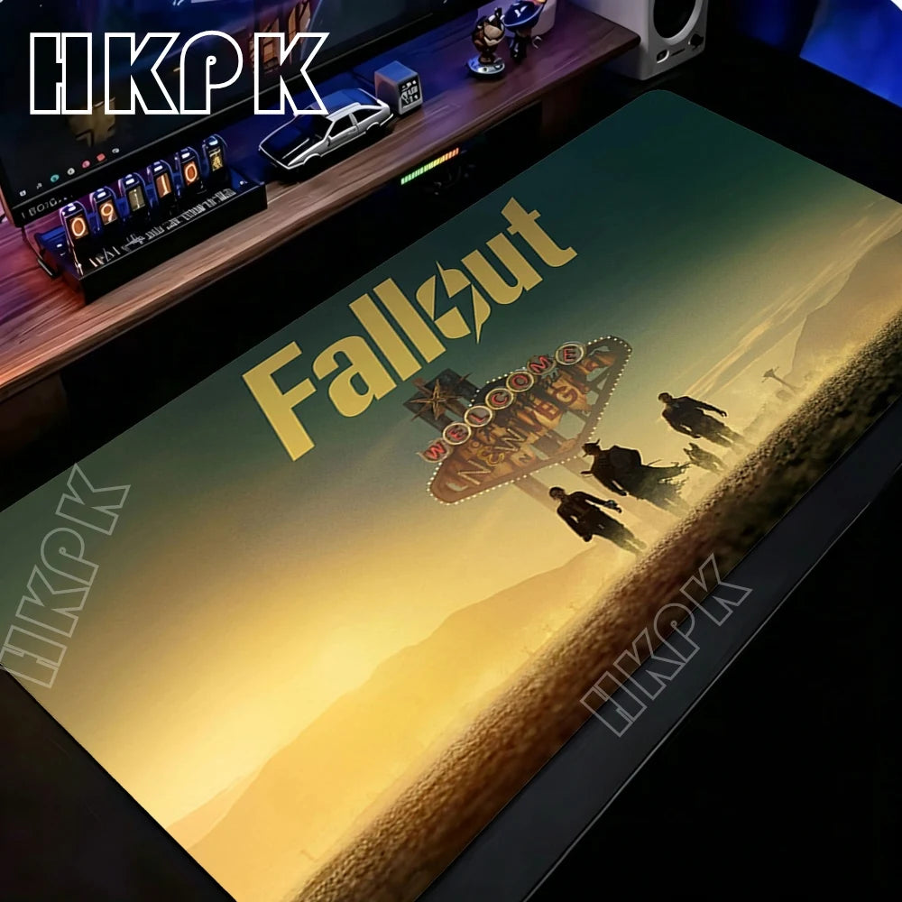 HD Printing Mousepad Fallout 4 Gamer Large Mouse Pad XXL Keyboard Non-slip Rubber Laptop PC Gaming Office Computer Desk Mats