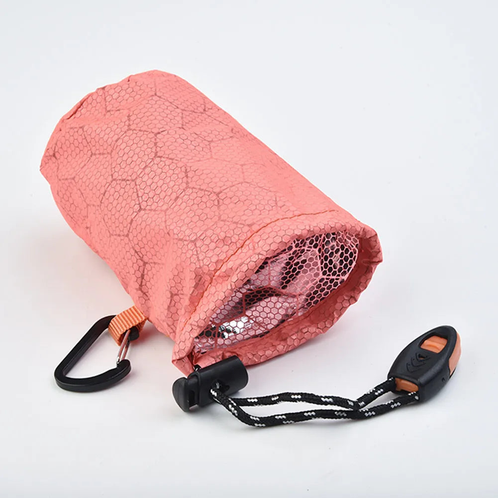 Survival Sleeping Bag Waterproof Thermal Bivy Sack For Camping Hiking Outdoor Activities Travel Lightweight Compact Bivy Bag